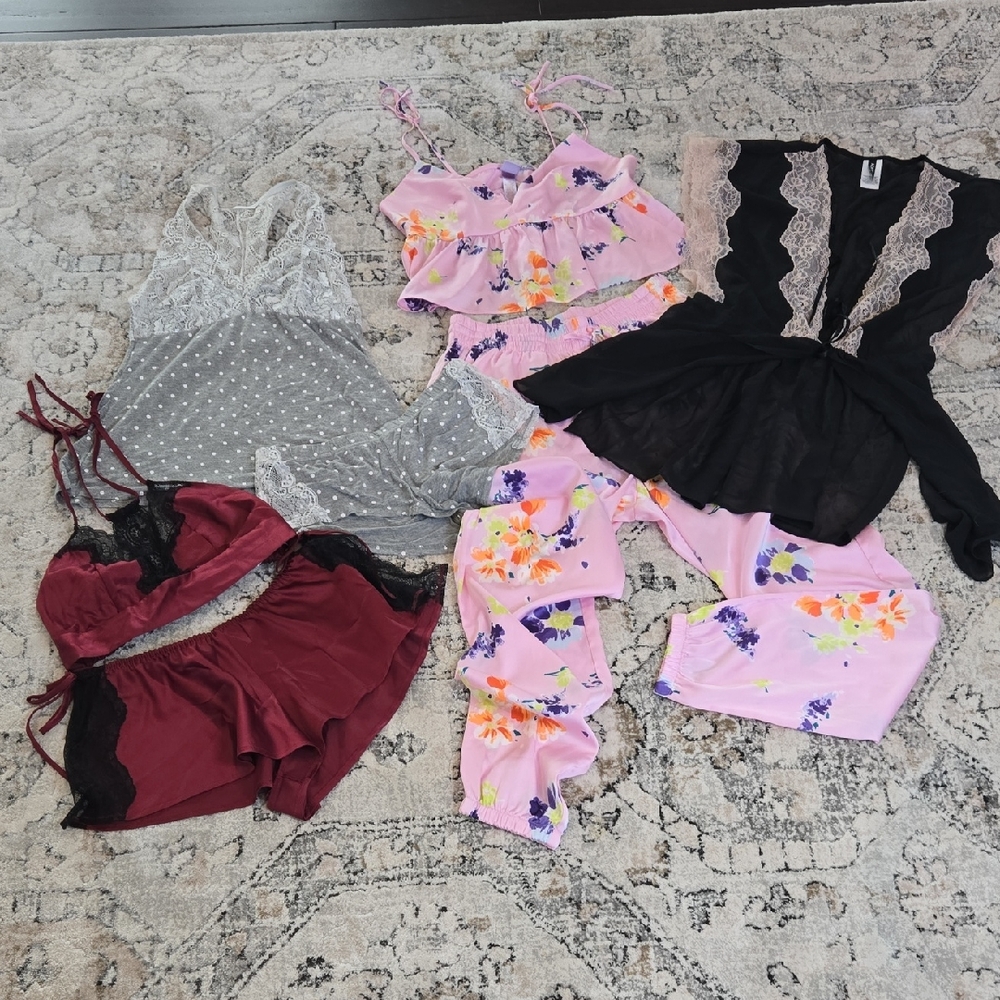 Adore Me 4-Piece Lingerie Bundle